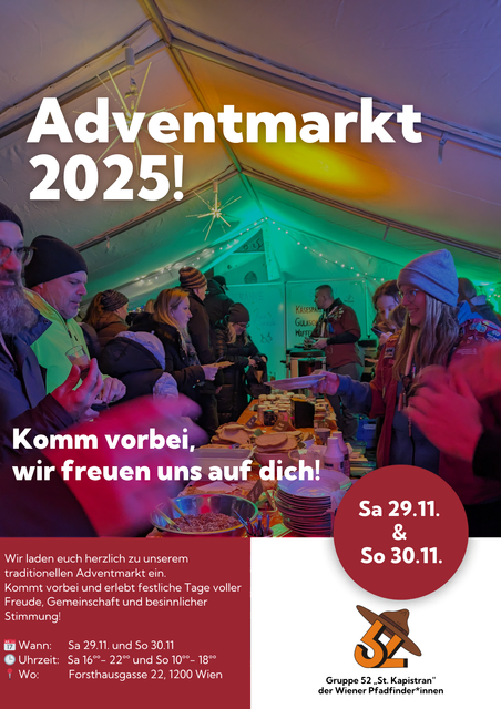 Foto: Gruppe 52 „St. Kapistran“ der Wienerpfadfinder und Pfadfinderinnen