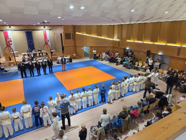 Beim HaGo Kids Turnier gingen 125 junge Judoka aus elf Vereinen an den Start. | Foto: Judounion Hallein-Golling