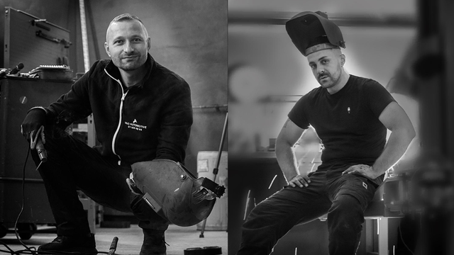 Die zwei Betreiber: von links Dominik Krstanovic und Vojkan Novakovic. | Foto: zVg