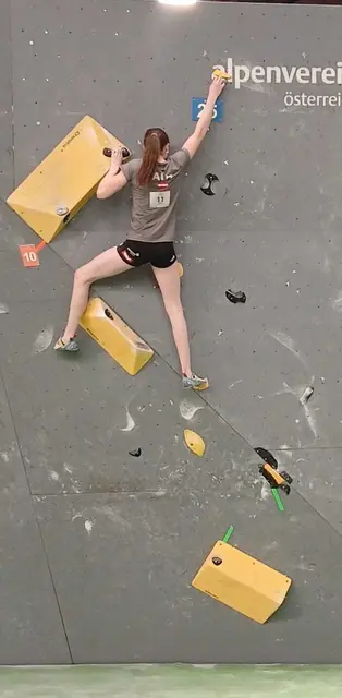 Alice Zirnitzer im Finale beim A-Cup. | Foto: Obermoser