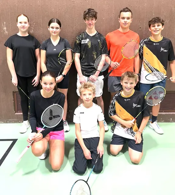 Erfolgreiches Team des BC Kitzbühel-St. Johann. | Foto: R. Perschinka