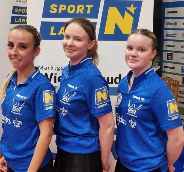 Die Badener Tischtennis-Girls blicken auf eine erfolgreiche Sammelrunde in der Bundesliga zurück und liegen nun am dritten Tabellenplatz. | Foto: BAC