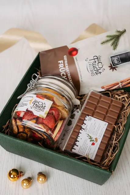 Geschenkpaket von "Das Fruchterlebnis". | Foto: janasophie.com