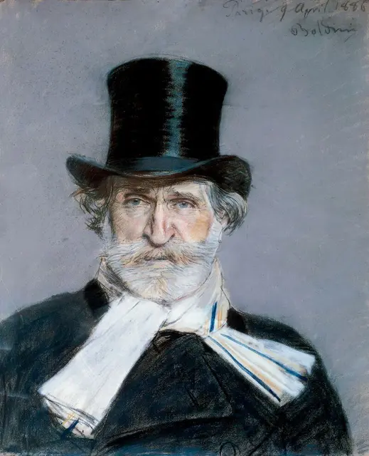Giuseppe Verdi steht im Zentrum des Herbstkonzerts des Chors der Basilika Mariatrost. Sein Werk "Messa da Requiem" wird auf die Bühne gebracht. | Foto: Giovanni Boldini