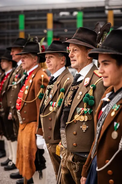 Die Schützenkompanie Amras eröffnete den Festakt. | Foto: © David Johansson