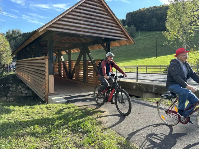 Im letzten Jahr konnte wieder ein wichtiges Teilstück inklusive einer besonderen Brücke umgesetzt werden. | Foto: MeinBezirk/Helmut Riedl