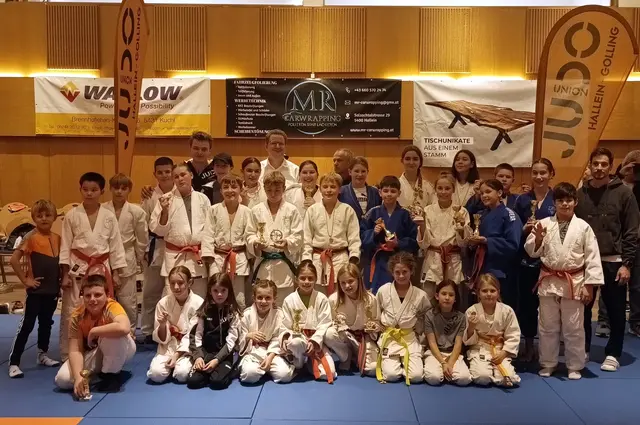 Das HaGo Team der U 12 und U14.  | Foto: Judounion Hallein-Golling