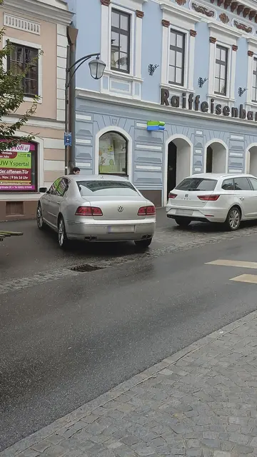 Die Zwettler Begegnungszone ist manchmal auch offizieller Treffpunkt für Kunstparker. | Foto: privat