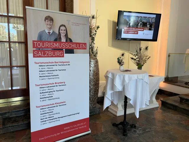 Beim Career Day 2025 der Tourismusschulen Salzburg im Kavalierhaus. | Foto: Emanuel Hasenauer