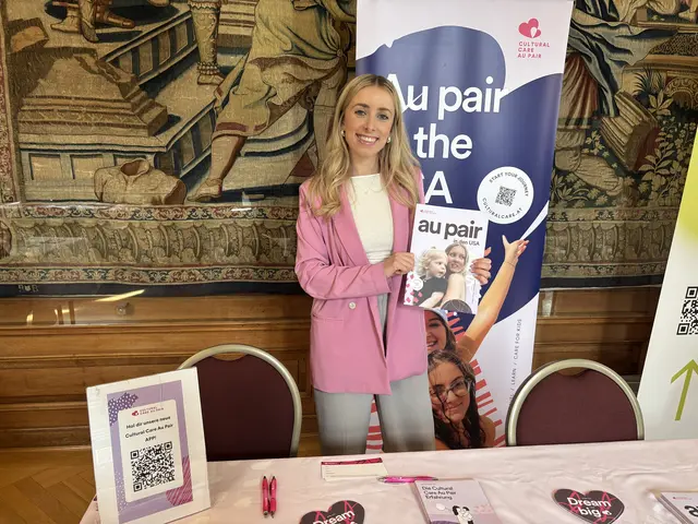 Amina Kurtovic aus Wien zeigte die Möglichkeiten des Au Pair Programms in den USA her. | Foto: Emanuel Hasenauer