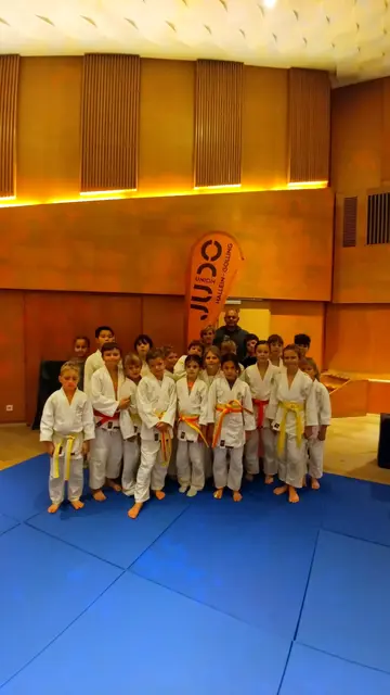 Das HaGo Team der U8 und U 10. | Foto: Judounion Hallein-Golling