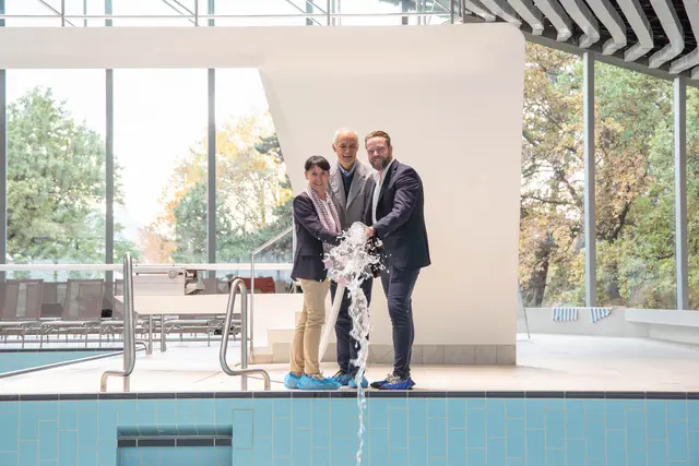 Nach mehrmonatiger Sanierung steht das Paracelsus Bad kurz vor seiner Wiedereröffnung: Am 14. November 2025 öffnet das Bad wieder für alle Besucherinnen und Besucher. | Foto: Stadt Salzburg/Rocio Escabosa