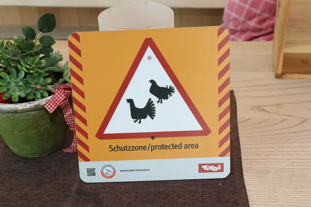 Mithilfe von Tafeln und Wimpelleinen möchte man Freerider als auch Skitourengeher gezielt lenken, um die Wildtiere zu schützen. | Foto: Kendlbacher