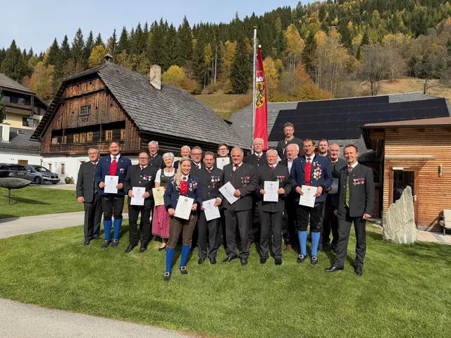 Die Geehrten der Jahreshauptversammlung 2025 | Foto: Kameradschaft Ramingstein