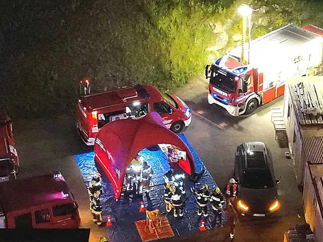 Foto: Drohne FF Leoben-Stadt