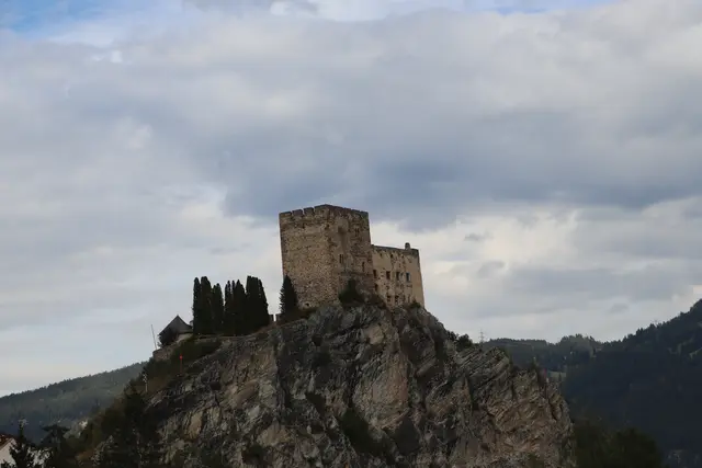 Heute befindet sich die Burg in Privatbesitz. | Foto: Thomas Seelos