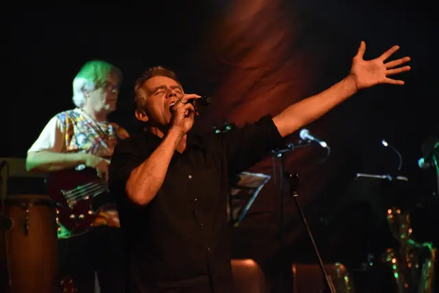 Edgar Rösler von der "Lungau Pop Factory" beim "Lungau Woodstock", 2019. | Foto: pjw