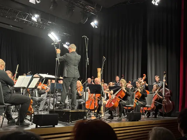 Dirigent Heinz Moser verfolgt mit seinem Sinfonieorchester das Ziel, symphonische Meisterwerke großer Komponisten auf die Bühne zu bringen. | Foto: MeinBezirk/Laura Jung