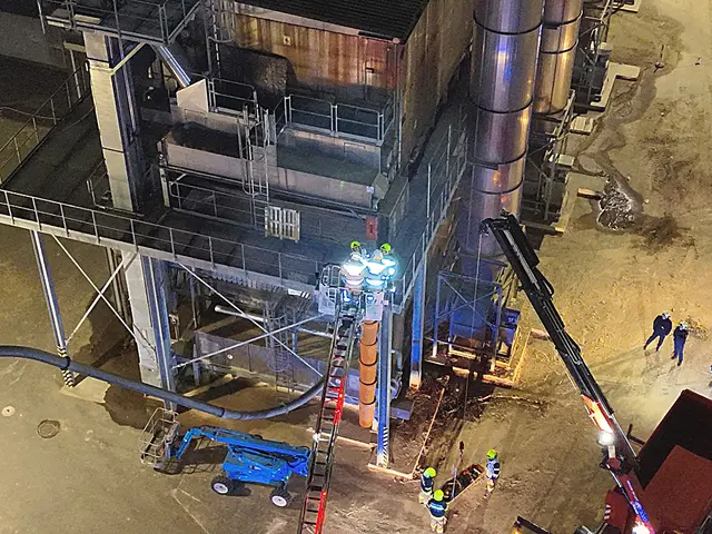 Foto: Drohne FF Leoben-Stadt