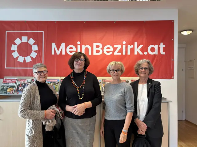 Von links: Evelin Tillian, Ingrid Plozner, Andrea Ronacher, Angelika Mikschofsky. | Foto: MeinBezirk/Carmen Rienzner