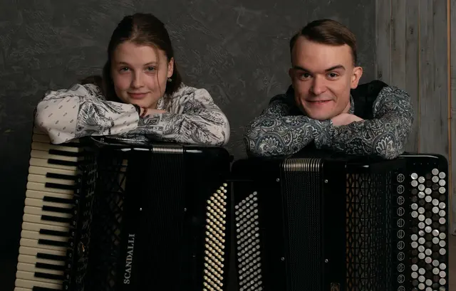 Das Duo Palladio spielt in Neunkirchen auf. | Foto: Veranstalter