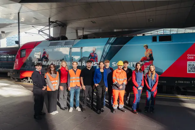 Die ÖBB bauen ihre Lehrlingsausbildung weiter aus und starten in die nächste Bewerbungsrunde. | Foto: ÖBB/Lukas Leonte