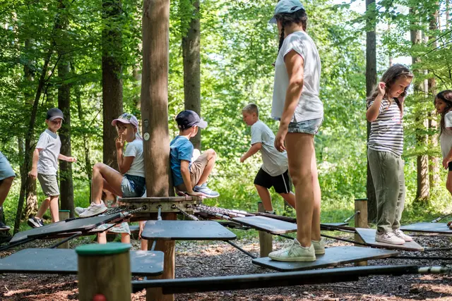 Motorikparks und Klettergelegenheiten finden sich in der ganzen Steiermark, so wie hier in der Erlebniswelt in Fürstenfeld. | Foto: Erlebniswelt Fürstenfeld/ M-Effekt
