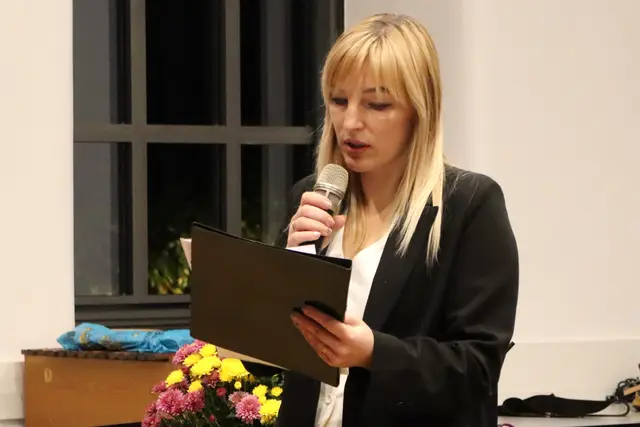 Yuliia Malchevska bedankte sich für die Hilfe aus Stainz | Foto: Gerhard Langmann