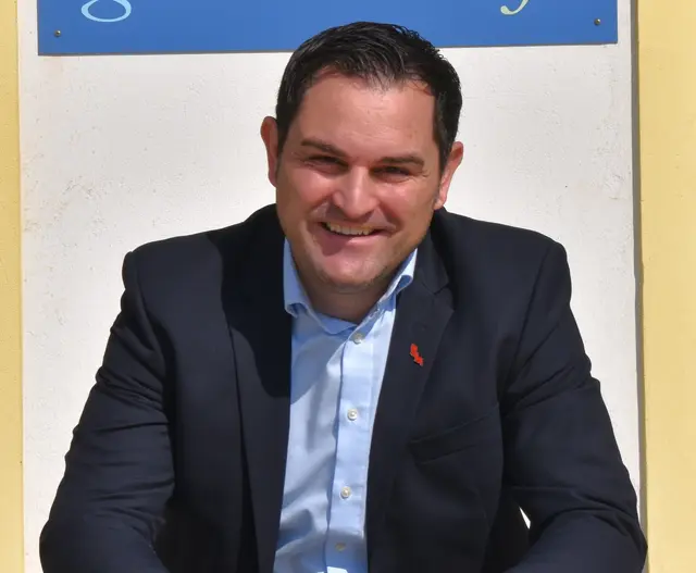 Bürgermeister Roman Dietrich, Oberdorf | Foto: Michael Strini