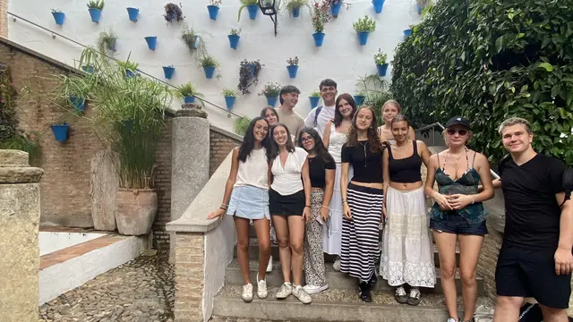 Schüler:innen des BRG Enns zu Gast in Südspanien. | Foto: BG/BRG Enns/Magdalena Kim