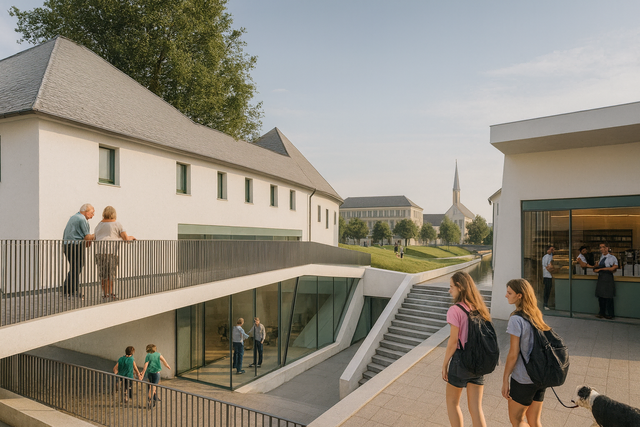 Veranstaltungshalle "Ratschtreslhaus": Frei nach einem Entwurf von Stefan Paolini (synthetic image)