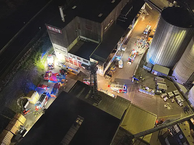 92 Einsatzkräfte, 21 Fahrzeuge und sieben Feuerwehren waren bei der diesjährigen Abschnittsübung beteiligt. | Foto: Drohne FF Leoben-Stadt