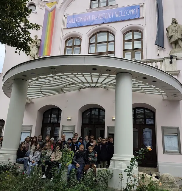 Die WMMS Waidhofen zu Besuch in der Volksoper Wien. | Foto: WMMS Waidhofen/Ybbs