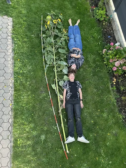Noah und Luca Müller von der Mittelschule Zams durften sich über den Bezirkssieg freuen. | Foto: Grünes Tirol