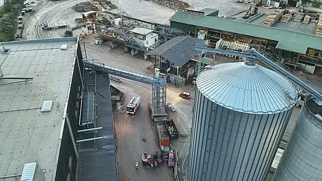 Foto: Drohne FF Leoben-Stadt