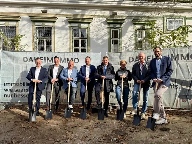 Dienstagnachmittag erfolgte der Spatenstich für das Wohnprojekt "Daheim in der Massenbergstraße 8". | Foto: Daheim Immo