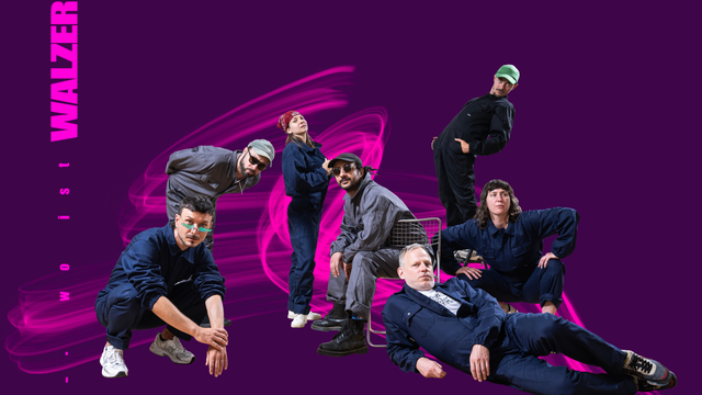 Das Kollektiv "kunststoff" präsentiert in Liesing ihre Performance "Wo ist Walzer?". | Foto: Foto Bernhard Wolf/Grafik Sophie Baumgartner