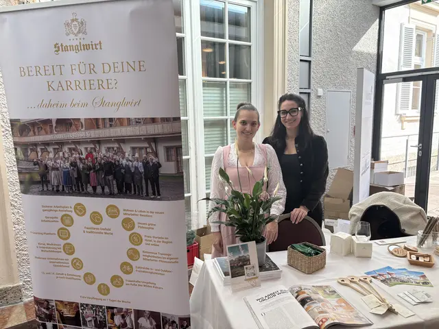 Auch der Stanglwirt war heuer beim Career Day vertreten. | Foto: Emanuel Hasenauer