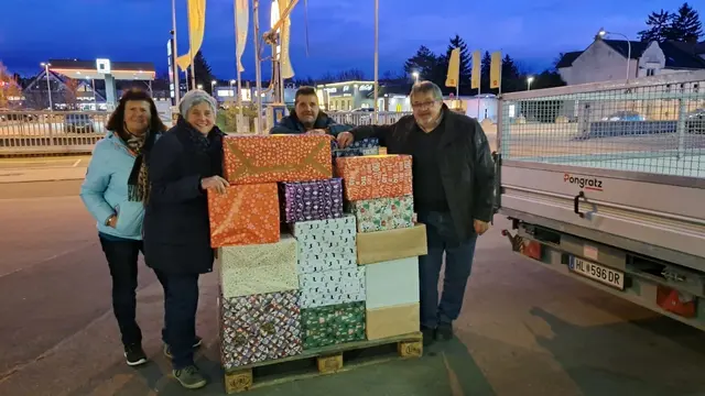 Die Aktion bringt Hoffnung und Freude in kriegsgebeutelte Regionen wie die Ukraine. | Foto: Greilinger/Windler