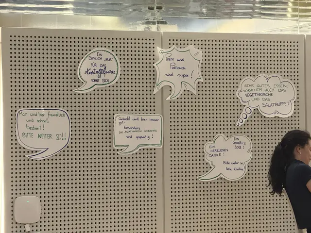 Das positive Feedback an die Kantine bestätigt den Erfolg von essstart. | Foto: Melis Sahin
