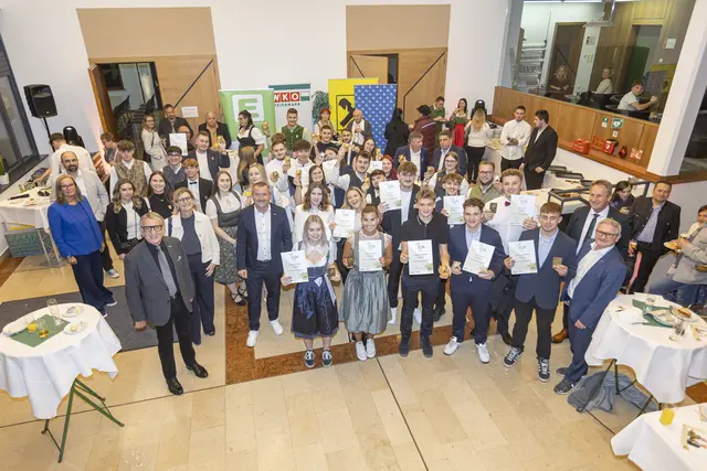 Preisverleihung in der Wirtschaftskammer Regionalstelle: Die diesjährigen Stars of Styria wurden ausgezeichnet. | Foto: WKO/Foto Fischer