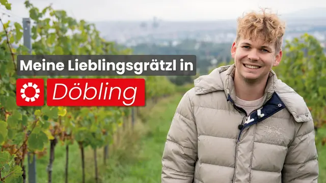 MeinBezirk-Redakteur, Fabian Franz und seine drei liebsten Plätze in Döbling.  | Foto: Valentina Marinelic/MeinBezirk