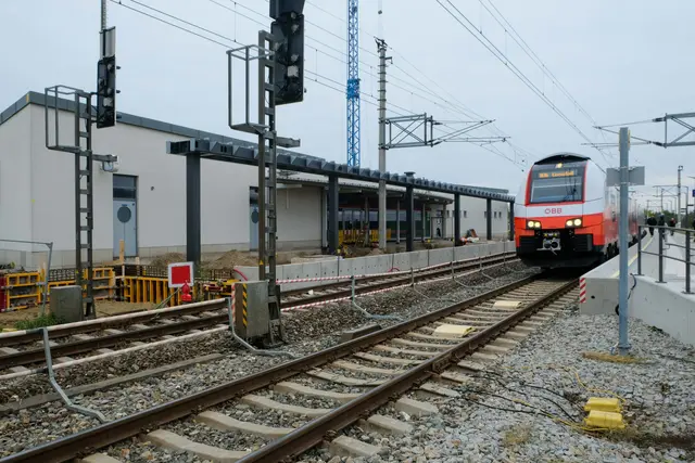 Mitte Dezember 2025 sollen die Bauarbeiten beendet sein. | Foto:  ÖBB/Christian Zenger 