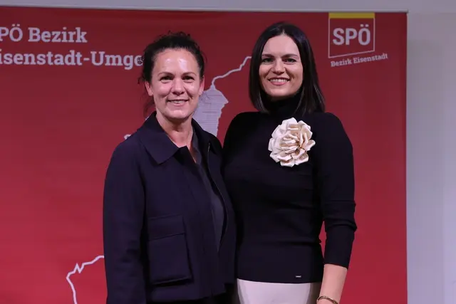 Charlotte Toth-Kanyak bleibt Vorsitzende der SPÖ Eisenstadt und geht als Spitzenkandidatin in die Gemeinderatswahl 2027.  | Foto: SPÖ Eisenstadt