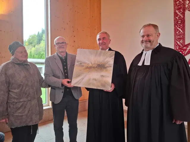 v. l.: Hermine Wiegele, Gerd Fertala, Manfred Sauer, Armin Cencic. | Foto: Privat