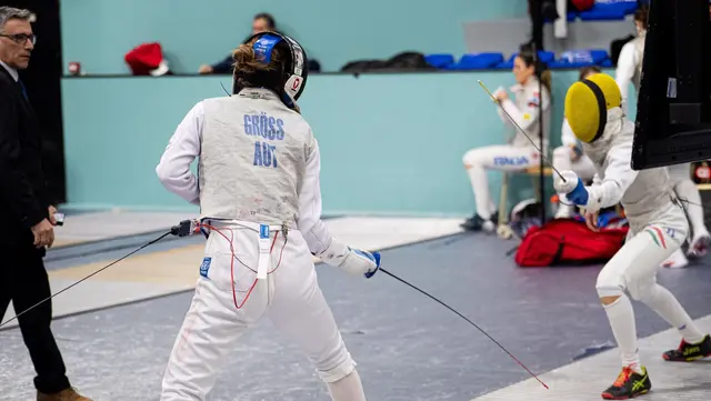 Chiara Gröss bei ihrer Leidenschaft. | Foto: Privat