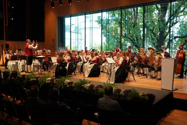 Erstmals vertrat mit dem MV Lieboch eine Musikkapelle aus dem Musikbezirk Graz-Süd die Steiermark beim Österreichischen Blasorchesterwettbewerb, der in der Vorwoche in Innsbruck ausgetragen wurde.  | Foto: privat
