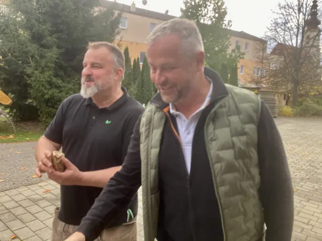Bürgermeister Robert Tulnik schaute auch vorbei