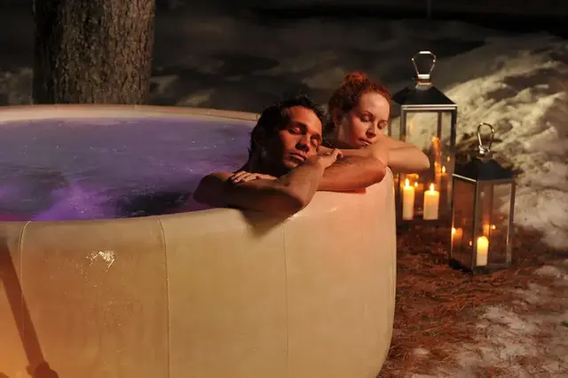 Herrlich entspannen im Softub Whirlpool | Foto: fritzpool