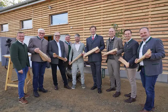 Vor Kurzem fand die feierliche Eröffnung des neuen Nahwärmewerks im Frohnleitner Ortsteil Mauritzen statt. | Foto: Stadtgemeinde Frohnleiten